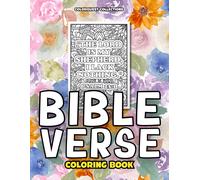 Bible Verse Coloring Book: Express Your Faith With Every Shade Of Color (Bible Verse Coloring Books)