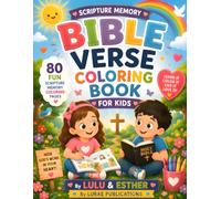 Bible Verse Coloring Book for Kids: 40 F Scripture Memory Coloring Pages for Children | Christian Faith-Based Learning & Easy Bible Verses