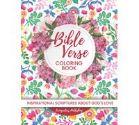 Bible Verse Coloring Book: Inspirational Scriptures About God's Love, Inspirational Coloring Book, Book Of Psalms, John, Romans, More. Faith Books, Bible Study, Bible For Women, Bible For Men, Bible F