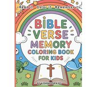 Bible Verse Memory Coloring Book for Kids: A Fun and Easy Christian Coloring Book with NIV Memory Verses for Kids