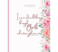 Bible Verse Notebook Philippians 4:13