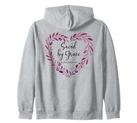 Bible Verse Saved by Grace Through Faith Scripture God Quote Sweat à Capuche
