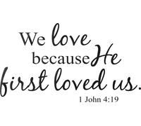 Bible Verse Wall Decals Christian Quote PVC Wall Art Stickers Religious Decor