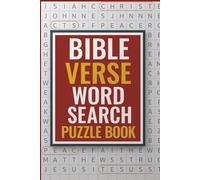 Bible Verse Word Search Puzzle Book: 55 Puzzles Featuring 495 Words of Faith, Scripture, and Inspiration | 6x9 inches, 110 pages | Relaxing Christian ... Book for Adults, Seniors, and Church Groups