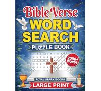 Bible Verse Word Search Puzzle Book: Large Print · 100 Faith-Inspired Word Search Puzzles for Adults & Seniors · Relaxation, Reflection & Peaceful Moments