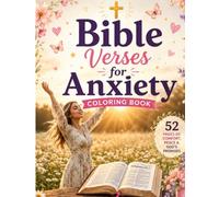 Bible Verses for Anxiety Coloring Book: Easy Christian Coloring Pages with Uplifting Bible Verses for Kids to Reduce Anxiety, Build Faith, and Find God’s Peace