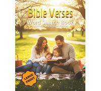 Bible Verses Word Search Book: Inspirational Christian Puzzles: 110 Large Print Bible Word Find Puzzles for Adults & Seniors | Easy to Read KJV Scripture Wordsearch | Over 900 Words