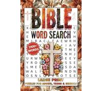 Bible Word Search: 100 Faith-Based Puzzles Activity Book to Deepen Your Spiritual Journey Featuring Proverbs & Bible Verses