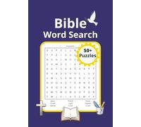 Bible Word Search: 50+ Bible-Themed Puzzles, 6x9, 110 pages, Great for all ages, Fun Gift