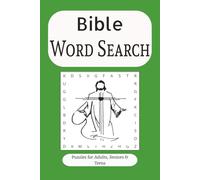 Bible Word Search: A Fun and Inspirational Puzzle Book for Adults and Teens | 6x9 inches, 110 pages | Featuring Scriptures, People, and Stories from the Old and New Testaments