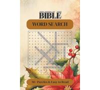 Bible Word Search: Bible Verse Word Search: Inspirational Puzzles for Faith & Fun | Enjoy uplifting verses, stress-free entertainment, and hours of meaningful activity | Perfect for gift