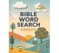 Bible Word Search: Book of Genesis for Kids: Full Color Pages