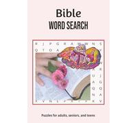 Bible Word Search Book: Word Searches with Easy to Read Print about Bible, Religion, Christian, Spiritual and more | 6x9 inches, 110 pages | 50+ ... for Vacations, Holidays and Leisure Time!