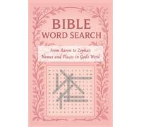 Bible Word Search: Easy to Read Print | Word Search Puzzles about Bible Characters, Names, Places and More | 6x9 inches, 100+ pages | 50+ Puzzles | Perfect for Travels, Holidays, and Downtimes