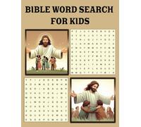 Bible Word Search for kids: Brain games puzzles for kids, a simple and engaging puzzle book featuring Bible themes and Holy words, 8.5x11 inches, 40+ ... downtime during vacations and quiet times.