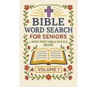 Bible Word Search for Seniors - Volume 1