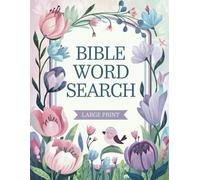 Bible Word Search: Inspirational Large Print Christian Brain Games Bible Easter Devotional Psalms Word Search Puzzle for Adults Kids & Seniors