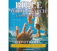 Bible Word Search Large Print: Devotional Christian Puzzle Book Gospel Bound - Train Your Mind, Meditate on the Miracles of Jesus, and Strengthen Your Faith