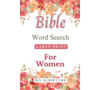 Bible Word Search Large Print for Women: Encouraging Bible Verses - Christian Word Find Puzzle Book - Perfect Gift for Seniors and Adults - KJV Scriptures