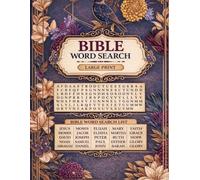 Bible Word Search Large Print: Over 200 Crossword Puzzles That Will Inspire and Entertain All Ages(Brain Game)