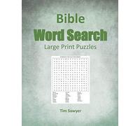 Bible Word Search: Large Print Puzzles
