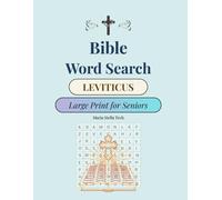 Bible Word Search - Leviticus: Large Print for Seniors: Puzzles with Words from the Book of Leviticus - Easy Large Print Edition for Adults and Seniors