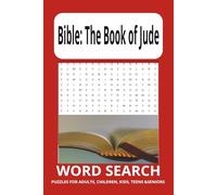 BIBLE WORD SEARCH PUZZLE BOOK 210 WORDS: Word Searches with Easy to Read Print about the Bible, the book of Jude | 6x9 inches, 42 pages | 20+ ... Vacations, Church, Bible Study and Free Times