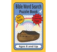 Bible Word Search Puzzle Book: 50+ Puzzles to Improve Spelling and Vocabulary with Bible Characters, Places, and Events - with Coloring Pages
