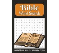 Bible Word Search Puzzle Book: Word Find with Easy to Read Prints about Religion, Belief, Faith and more