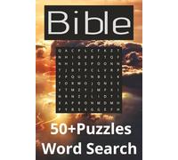 Bible Word Search Puzzle Book: Word Searches with easy-to-read Bible themes from across the Scriptures | 6x9 inches, 110 pages, 50+ puzzles … A ... Holidays, or peaceful days in the sun.