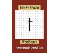 Bible Word Search Puzzle Book: Word Searches with Easy to Read Print about Bible, Bible verse, psalm, holy bible and More I 6x9 inches, 110 pages I ... Gift for Vacations, Holidays, and Free Times