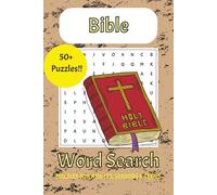 Bible Word Search Puzzle Book: Word Searches with Easy to Read Print about Bible, Christian religion, Catholic church and More | 6x9 inches, 110 pages ... | Gift for Vacations, Holidays and Free Time