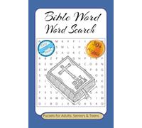 Bible Word Search Puzzle Book: Word Searches with Easy to Read Print about Bible, Jesus, Religion and More | 6x9 inches, 110 pages, | 50+ Puzzles ... Gift for Vacations, Holidays and Free Times