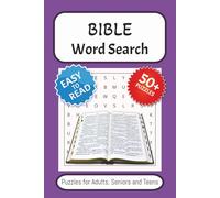 Bible Word Search Puzzle Book: Word Searches with Easy to Read Print about Bible Scriptures, Christian stories, Biblical Prophecies and More |6x9 ... and Free Times | Keeps the Mind Active