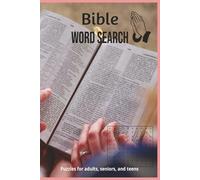 Bible Word Search Puzzle Book: Word Searches with Easy to Read Print about Bible, Spiritual, Religion and more | 6x9 inches, 110 pages | 50+ Puzzles...Gift for Vacations, Holidays and Leisure Time!