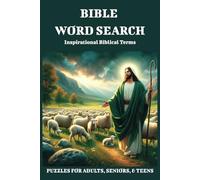 Bible Word Search Puzzle Book: Word Searches with Easy to Read Print about Biblical, Prayer, Holy Bible, Wisdom and More | 6x9 inches, x pages | 70+ ... Gift for Vacations, Holidays, and Free Times