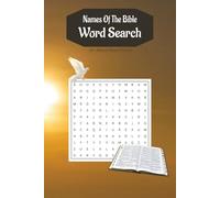 Bible Word Search Puzzle Book: Word Searches with Easy to Read Print about Names of the Bible, Bible names, Biblical names and More | 6x9 inches, 110 ... Pastors, Churches and Christians of all ages
