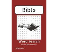 Bible Word Search Puzzle Book: Word Searches with easy to Read Print about Old & New Testament, Peace, Joy and More 6x9 inches, 110 pages, 50+ Puzzles,... Gift for Vacations, Holidays and Free Times