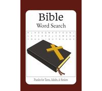 Bible Word Search Puzzle Book: Word Searches with Easy to Read Print about The Bible, Bible Stories, Bible Characters and More | 6x9 inches, 110 pages ... Great for Vacations, Holidays and Relaxation