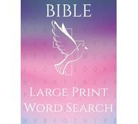 Bible Word Search Puzzle Book: Word Searches with Easy to Read Print about the Bible, Jesus and Christianity and More | 8.5x11 inches, 220 pages | ... Gift for Vacations, Holidays, and Free Times