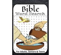 Bible Word Search Puzzle Book: Word Searches with Easy to Read Print about the Bible, Scriptures, Healing, Psalms, our Savior Jesus and More | 6x9 ... Gift for Vacations, Holidays and Free Times