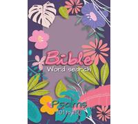 Bible Word Search Puzzle: Volume 3 | Psalms 101 to 150, featuring easy-to-read print, | 6 x 9 inches with 101 pages, 50 puzzles | Suitable for all ages... to unwind while reflecting on God's Word.