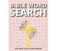 Bible Word Search Puzzle: Word Searches with Easy to Read Print about the Bible, Jesus, Religon and More | 8.5x11 inches, 110 pages | 50+ Puzzles, Gift for Vacations, Holidays and Free Times