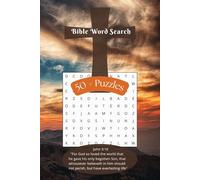 Bible Word Search Puzzle: Word searches with easy to read words about the Bible: Books of the Bible, names & more | 6x9 inches, 110 Pages | 50+ ... to build faith, memory building & gift giving