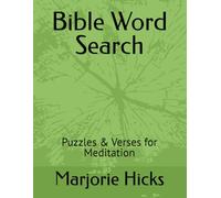 Bible Word Search: Puzzles & Verses for Meditation