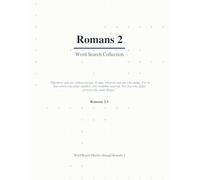 Bible Word Search Romans 2: A Verse-by-Verse Bible Puzzle Book Covering Every Word of Romans 2 (Large Print with Answers)