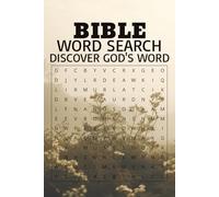 Bible Word Search: Word Searches with Easy to Read Print about Bible, Gospel, Wisdom and More | 6x9 inches, 110 pages | 50+ Puzzles ... Gift for Vacations, Holiday and Free Time
