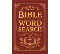Bible Word Search: Word Searches with Easy to Read Print about Biblical Stories, Christianity, Church and more [ 6x9 inches, 110 pages ] 50+ Puzzles... Gift for Vacations, Holidays and Spare times