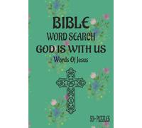 BIBLE WORD SEARCH: Words of jesus: Perfect for all ages | 6×9 inches, 50+ Puzzles |