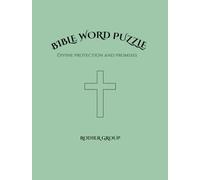 Bible Words Puzzle: Divine Protection and Promises:Large Print Puzzles for Youngs, Adults and Seniors
